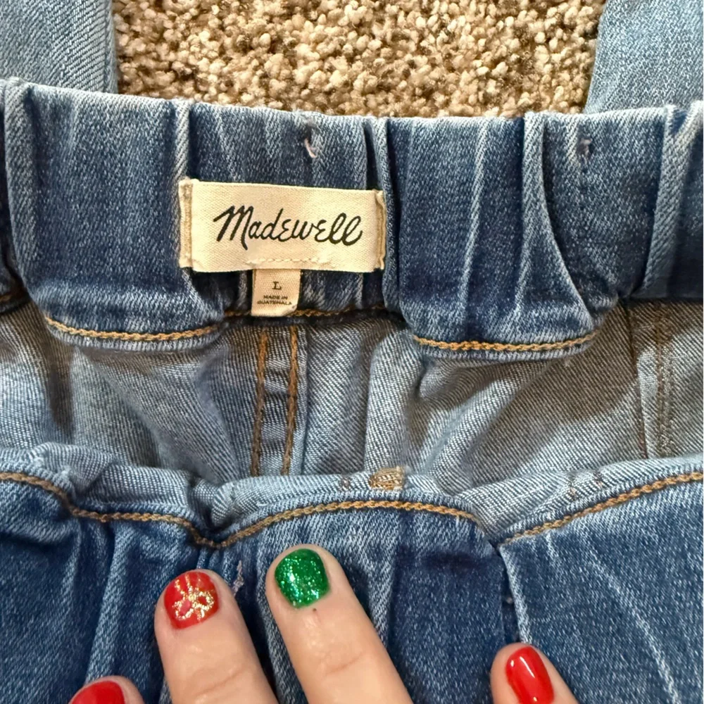 NWOT Madewell Pull On Jeans size Large - Picture 3 of 3